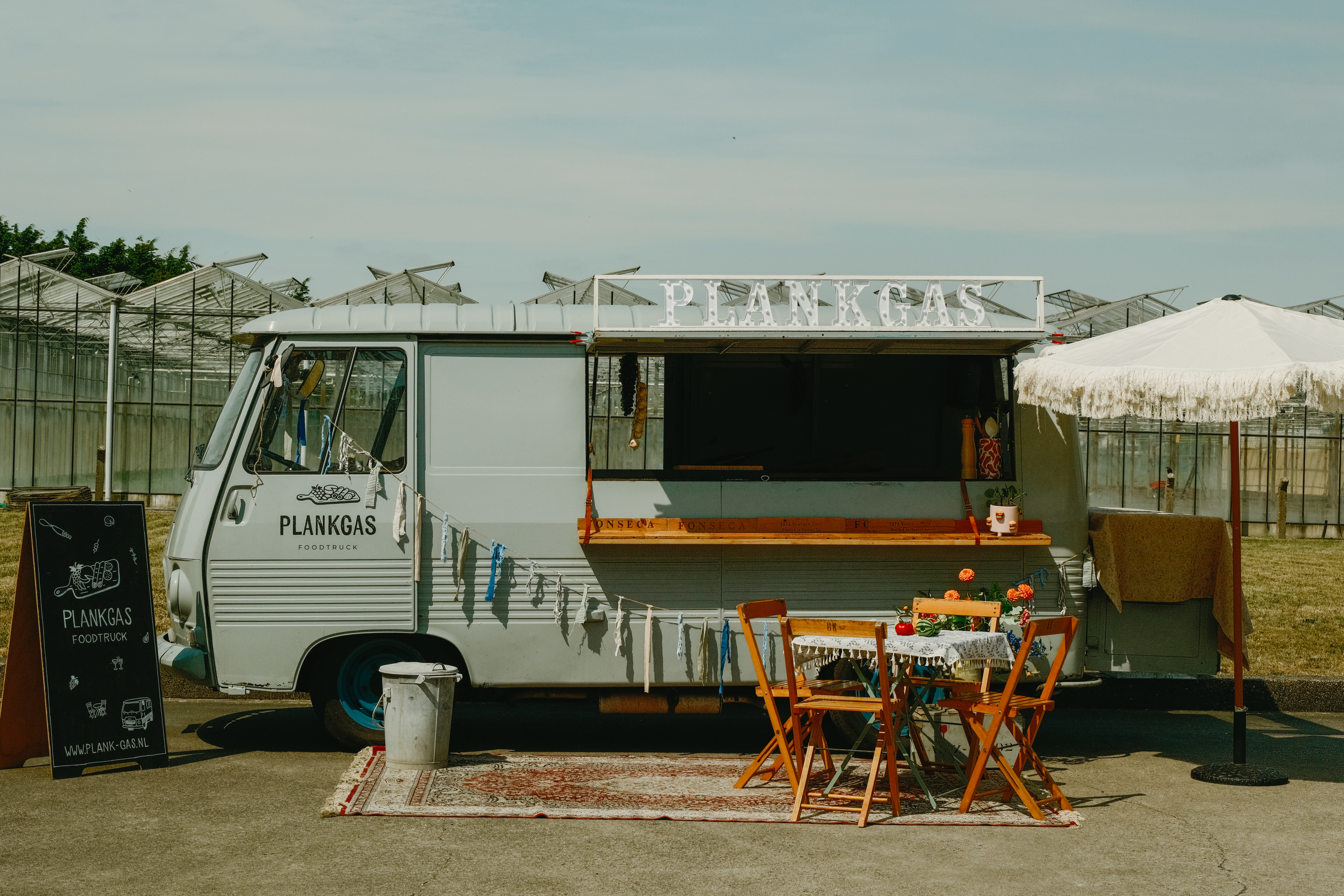Plankgas foodtruck